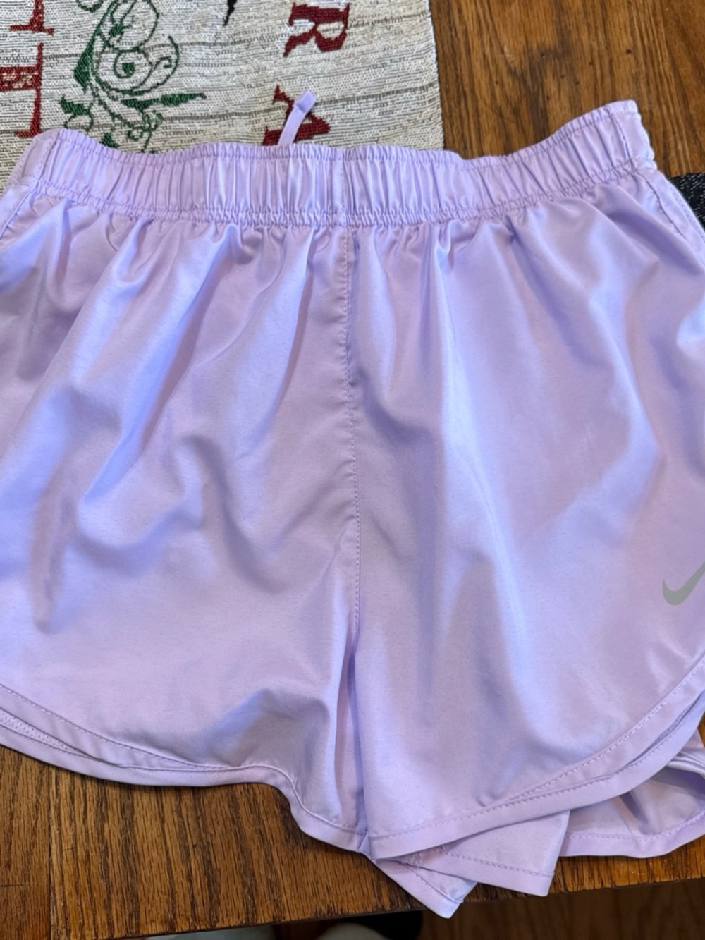 Nike Women's Lilac Athletic Running Shorts